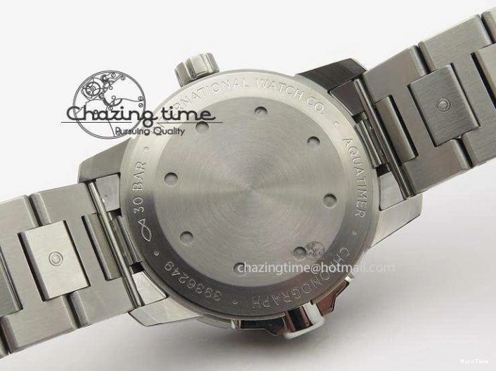 MIROTIME 0317 UrbanStyle Aquatimer Automatic IW329002 V6F 1:1 Best Edition Black Dial On SS Bracelet MIYOTA 7317